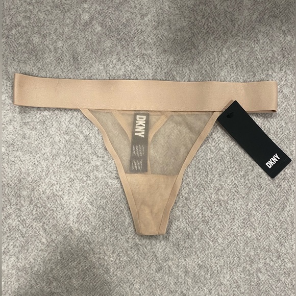 DKNY Sheer Tan Thong - Picture 3 of 3